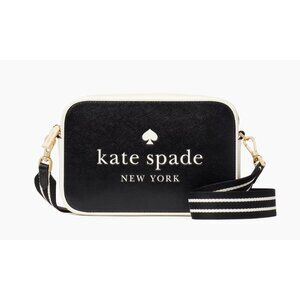 New Kate Spade Oh Snap Colorblock Mini Camera Bag Black Multi